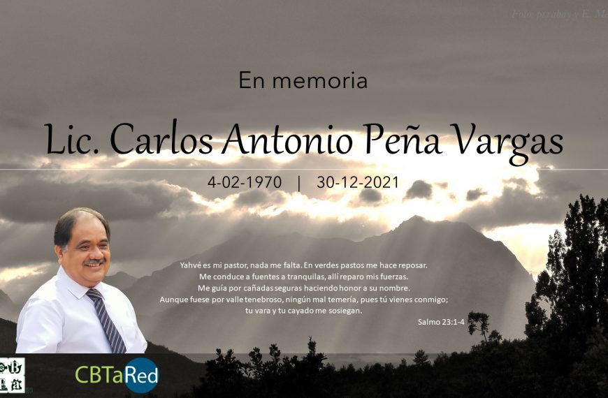 En memoria del Lic. Carlos Peña